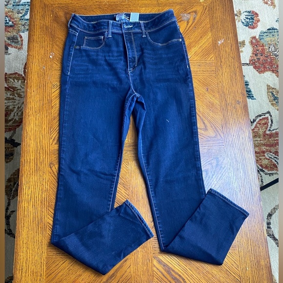 Time and Tru Women's Blue Jeggings, Size 12 - Picture 2 of 6